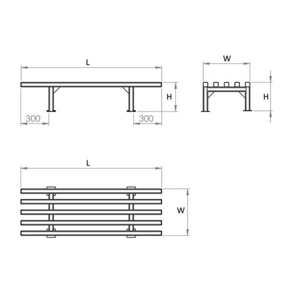 HEAVY DUTY DUNNAGE RACK