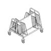 Double Side Plate Trolley