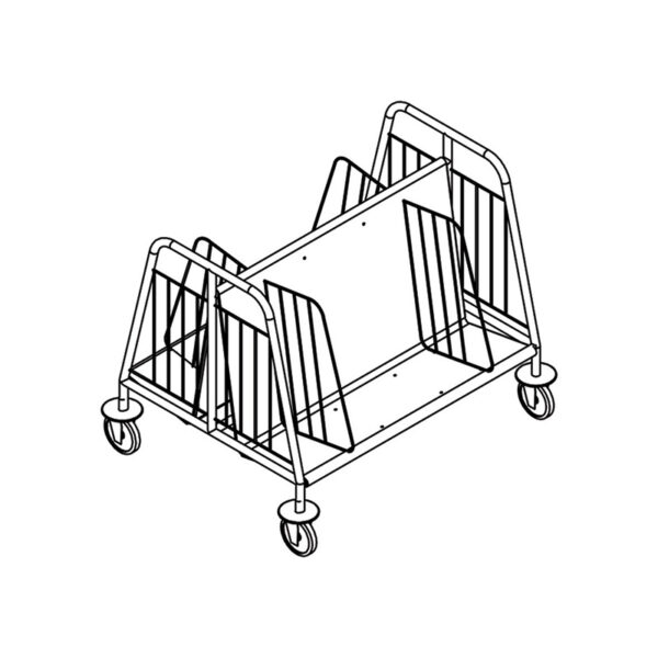 Double Side Plate Trolley