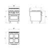 Electric Range (square Hot plate)