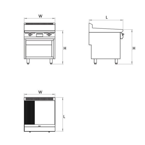 ELECTRIC FRY-TOP