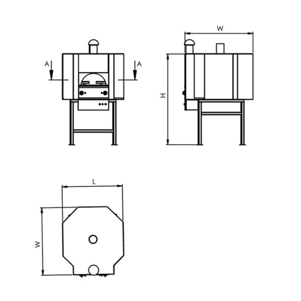 single Deck Electric Bakeing Oven (Venice IER)