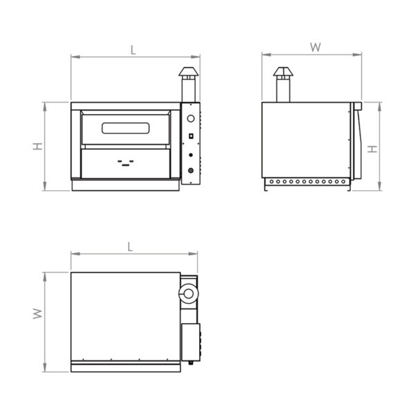 Gas Deck pizza Oven (Venice PG)