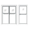 STAINLESS STEEL DOORS (Hinged Door)