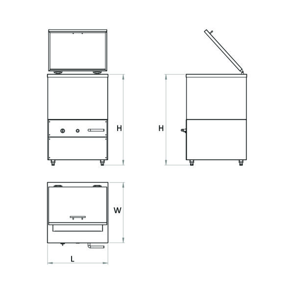 Top Loading Vegetable Washer