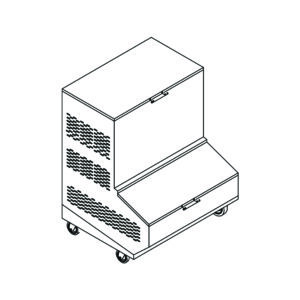 Potato and Onion Storage Trolley