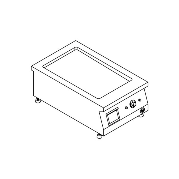 Electric snack Fry Top ‎- counter model ‎